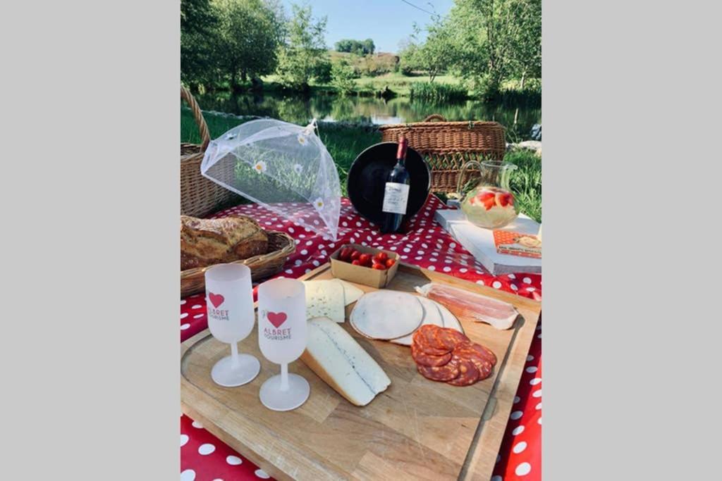 Gite Moulin De Lausseignan Barbaste ภายนอก รูปภาพ